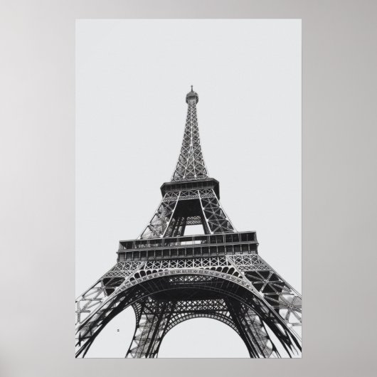 Moderner Pariser Eiffelturm Paris Französisch Poster (Vorne)