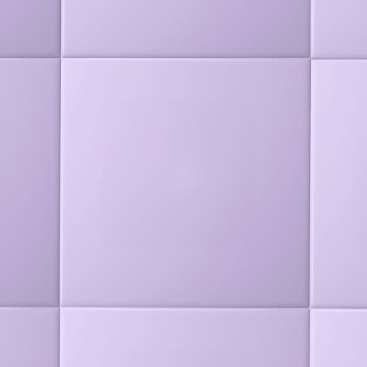 Moderner Pastel Solid Color Soft Lavendel Fliese