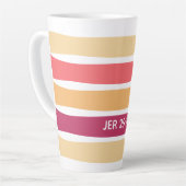 Moderner Pastell Christlich JEREMIAH 29:11 Milchtasse (Linke Ecke)