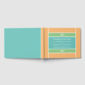 Moderner Pastellblock - Tropische Farben - Hochzei Gästebuch (Voll)