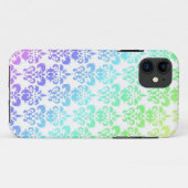 Moderner pastellfarbener Regenbogendampfer Case-Mate iPhone Hülle (Rückseite (Horizontal))