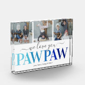 Moderner Pawpaw-Foto Fotoblock (Links)