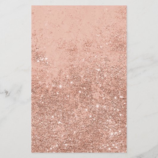 Moderner Peach Glow Salon Flyer (Hinten)