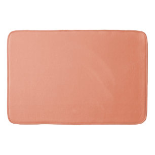 Moderner Peach Solid aus dem Mittelalter Badematte