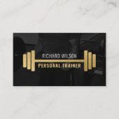 Moderner Personal Trainer Visitenkarte (Vorderseite)