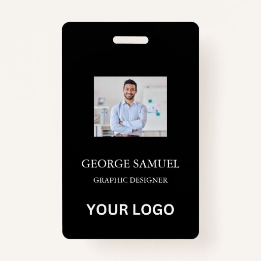 Moderner Personalausweis | Kundenspezifische Firme Ausweis (Vorderseite)