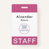 Moderner Personalausweis | Minimalistischer Untern Ausweis (Vorderseite)