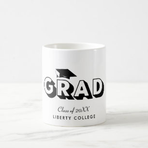 Moderner Personalisierter Abschluss Kaffeetasse