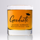 Moderner Personalisierter Abschluss Whiskyglas