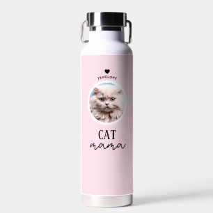 Moderner Personalisierter Cat Mama Benutzerdefinie Trinkflasche