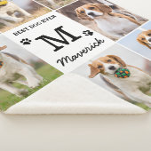 Moderner Personalisierter Fotomaterial Dog Lover Sherpadecke (3/4)