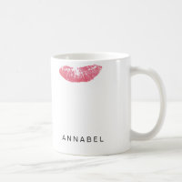 Moderner personalisierter Lippenstift-Skoffe