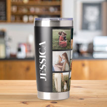 Moderner Personalisierter Name der Fotosammlung