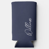 Moderner Personalisierter Name für Skripte kann ge Selters Dosenkühler (Vorderseite)