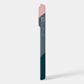 Moderner Personalisierter Name iPhone Hülle (Linke Seite)