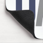 Moderner Personalisierter Navy-Vater etabliert Mousepad (Ecke)