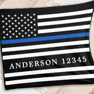 Moderner Personalisierter Polizeibeamter für Thin Fleecedecke