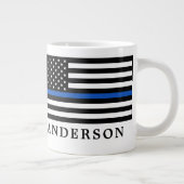 Moderner Personalisierter Polizeibeamter für Thin Jumbo-Tasse (Rechts)