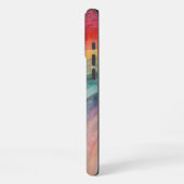 Moderner Personalisierter Regenbogen iPhone Hülle (Linke Seite)