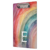 Moderner Personalisierter Regenbogen Klemmbrett (Links)