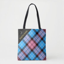 Moderner Personalisierter Tartan-Lehrer Vielen Dan