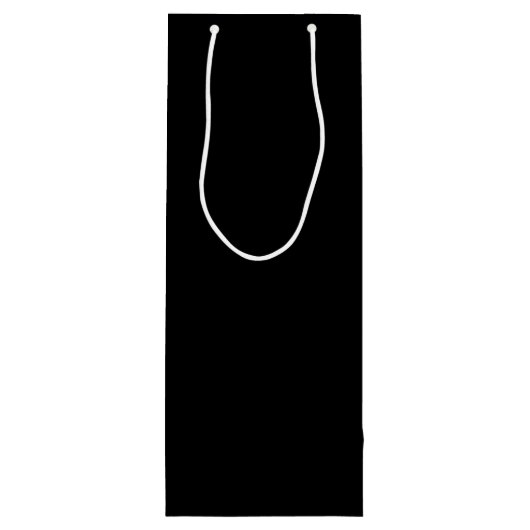 Moderner Personalisierter Trauzeuge für Skripte Geschenktüte Für Weinflaschen (Rückseite)