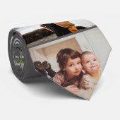 Moderner Personalisierter Vater-Modus für FotoColl Krawatte (Gerollt)