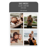 Moderner Personalisierter Vater-Modus für FotoColl Magnet (Vertikal)