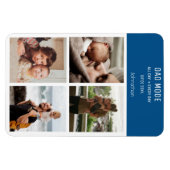 Moderner Personalisierter Vater-Modus für FotoColl Magnet (Horizontal)
