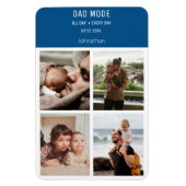 Moderner Personalisierter Vater-Modus für FotoColl Magnet (Vertikal)