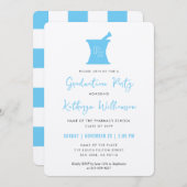 Moderner PharmD Pharmacy School Abschluss Einladung (Vorne/Hinten)