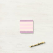 Moderner Pink Office School Lehrer Mama Student Post-it Klebezettel (Auf Schreibtisch)