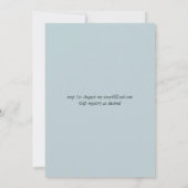 Moderner Pink Rose Glitzer mit Girl Baby Dusche (Rückseite)