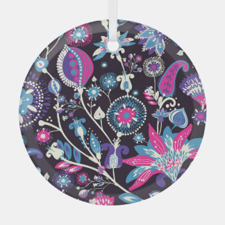 Moderner Pisley: traditionelles orientalisches Mus Ornament Aus Glas