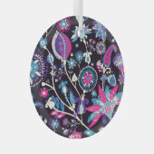 Moderner Pisley: traditionelles orientalisches Mus Ornament Aus Glas (Vorderseite Rechts)