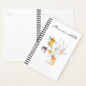 Moderner Planer 20XX Gelbe Kunst Abstrakt Herbst (Anzeige)