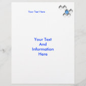 Moderner Platz Flyer (Vorne)