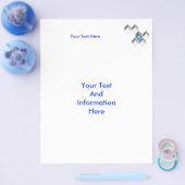 Moderner Platz Flyer (Einzeln)