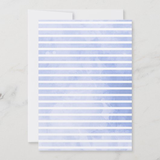 Moderner Polterabend für Blumenwasser Einladung (Rückseite)