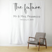 Moderner Polterabend Wandteppich (Beispiel)