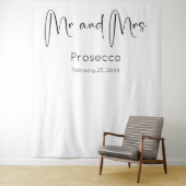 Moderner Polterabend Wandteppich (Beispiel)