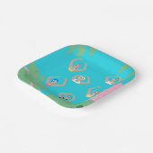 Moderner Pool für künstlerisch synchronisierte Sch Pappteller (Gewinkelt)