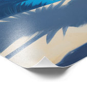 Moderner Pool Mitte des Jahrhunderts Fotodruck (Ecke)