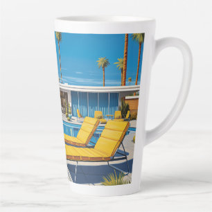 Moderner Pool Mitte des Jahrhunderts Milchtasse
