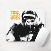 Moderner Pop Art Gorilla Grosses Motivierend Mousepad (Mit Mouse)