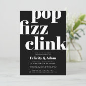 Moderner Pop | Einladung der Interessengruppe (Stehend Vorderseite)