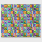 Moderner Pop Klassische Musik Komponisten Geschenkpapier (Flach)