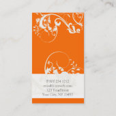 Moderner Pop-Kosmetologe & Makeup Visitenkarte (Rückseite)