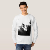 Moderner Pop Kunst, Dichtung und Musik T-Shirt (Vorne ganz)