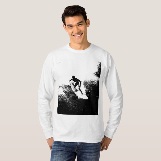 Moderner Pop Kunst, Dichtung und Musik T-Shirt (Vorne ganz)